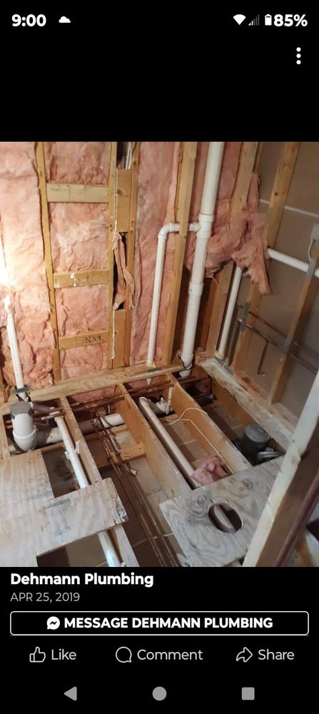 Slide of Dehmann Plumbing