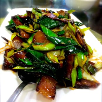Dumpling Cafe - Twice Cooked Preserved Pork, house-made ($11.85) - Taiwanese Near Me - Boston, Massachusetts