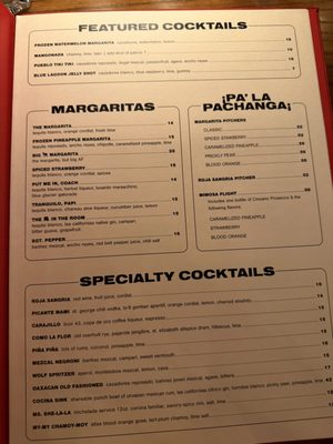 Menu photo 4 El Presidente Washington, DC, DC Menu photo 4 El Presidente Washington, DC, DC