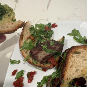 Euro Caffe - One small piece of unseasoned steak in the soggy oily sandwich - Coffee & Tea Near Me - Orange, California Euro Caffe - One small piece of unseasoned steak in the soggy oily sandwich - Coffee & Tea Near Me - Orange, California