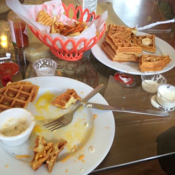 Monkey Business Cafe - If you love SOGGY waffles, and poor service, this the place for you. - Sandwiches Near Me - Fullerton, California