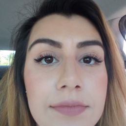 After eyelash extensions.