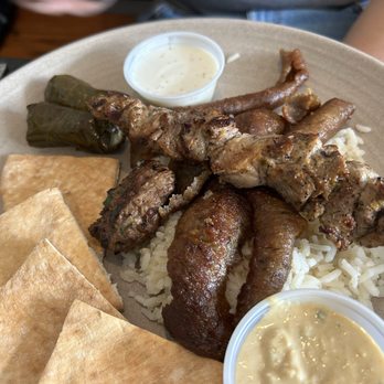 Zorba's Cafe - combo plate - Desserts Near Me - Washington, DC, District of Columbia