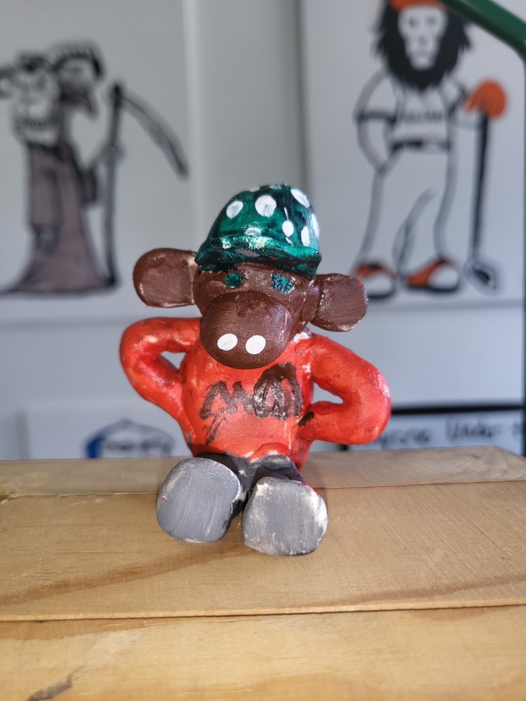 Meditating Monkey Art Emporium Image