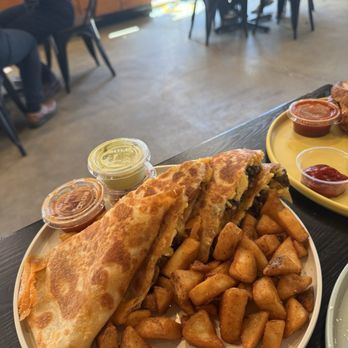 Burnt Crumbs - Breakfast Quesadilla - New American Near Me - Irvine, California