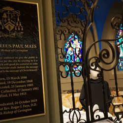 St. Mary's Cathedral Basilica of the Assumption - Final Resting Place of Camilus Paul Maes, Third Bishop of Covington