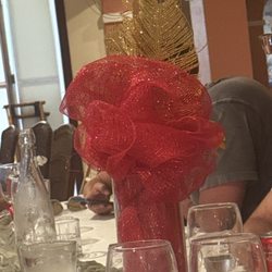 The Terrace Restaurant at The Buccaneer - Bad centerpiece with a poor meal.