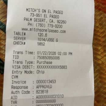 Mitch's on El Paseo - Seafood Near Me - Palm Desert, California