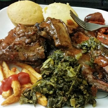 Mr K's BBQ - Brisket, hot links, ribs, collard greens, seasoned fries, and corn muffins. - Barbeque Near Me - Tucson, Arizona Mr K's BBQ - Brisket, hot links, ribs, collard greens, seasoned fries, and corn muffins. - Barbeque Near Me - Tucson, Arizona