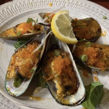 Ginza Sushi - Screenshot of our baked mussels hahaha - Sushi Bars Near Me - Honolulu, Hawaii Ginza Sushi - Screenshot of our baked mussels hahaha - Sushi Bars Near Me - Honolulu, Hawaii