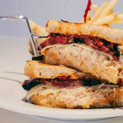 From the Ground Up Cafe - Pastrami Rueben