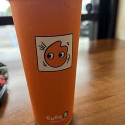 Coco Bubble Tea - Cup design