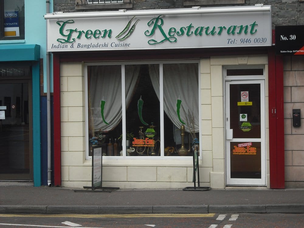 THE GREEN CHILLI RESTAURANT Indian 32 Dufferin Avenue, Bangor