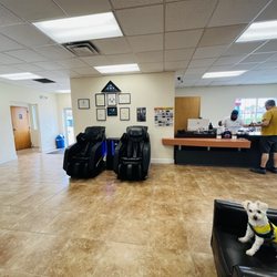 Magic Suds Car Wash & Detail Center - Massage chairs in waiting area