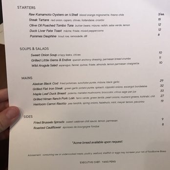 The Wolf - Today's menu! - New American Near Me - Oakland, California The Wolf - Today's menu! - New American Near Me - Oakland, California