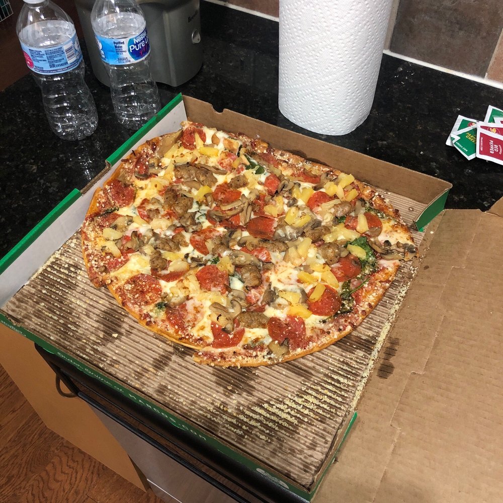 Marco's Pizza - I gave a good tip just to get my pizza like this..? - Pizza Near Me - Houston, Texas Marco's Pizza - I gave a good tip just to get my pizza like this..? - Pizza Near Me - Houston, Texas