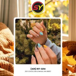 SY Nail & Spa - Crisp air, cozy sweaters, and gorgeous autumn nails!  What more could you want? Book your appointment now!