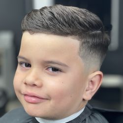 Fade Makers Barber Shop - Kids Haircut comb over