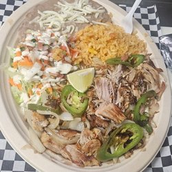 Carnitas plate