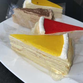 Cafetopia - Passion fruit Tiramisu Strawberry Mango - Desserts Near Me - Houston, Texas