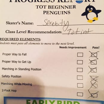 Pasadena Ice Skating Center - My 4 year old beginner. Only had 6 classes. Has done great. - Skating Rinks Near Me - Pasadena, California