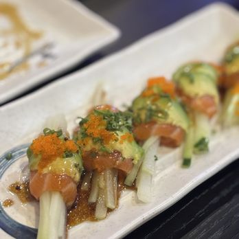 Yummy Sushi - Yuzu Salmon - Japanese Near Me - Charlotte, North Carolina Yummy Sushi - Yuzu Salmon - Japanese Near Me - Charlotte, North Carolina