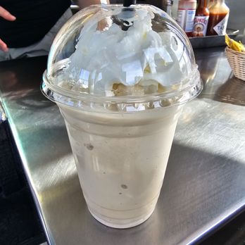 Custard King - Shake with espresso syrup - Ice Cream & Frozen Yogurt Near Me - Astoria, Oregon Custard King - Shake with espresso syrup - Ice Cream & Frozen Yogurt Near Me - Astoria, Oregon