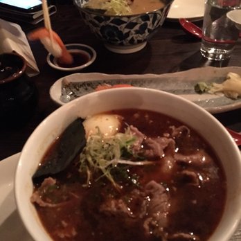 Umai - Tonkotsu ramen and winter spicy ramen with sliced Rib-eye. - Japanese Near Me - Chicago, Illinois Umai - Tonkotsu ramen and winter spicy ramen with sliced Rib-eye. - Japanese Near Me - Chicago, Illinois