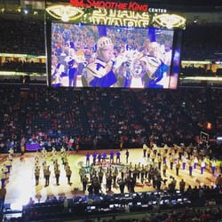 St Augustine High School - St Aug's Marching Band Star Wars Night draws Jedi fans Their Force Awakened!  #NOLA_Haiku #Pelicans #Marching100 #StAug
