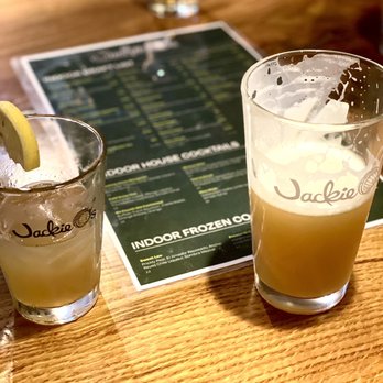 Jackie O's On Fourth - Peach Bourbon Tea and a draft - Breweries Near Me - Columbus, Ohio Jackie O's On Fourth - Peach Bourbon Tea and a draft - Breweries Near Me - Columbus, Ohio