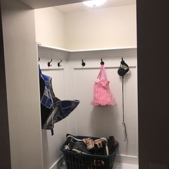Uncle Mike's Quality Services - Mud room under stairs - Painters Near Me