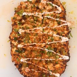 Atomic Wings - Buffalo ranch flatbread