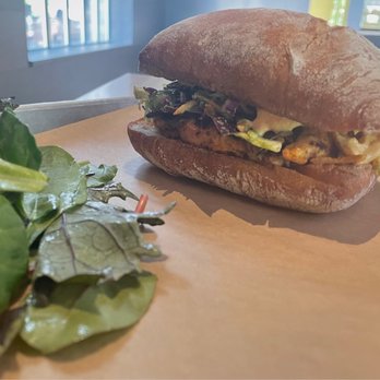 Easy Tiger - South Lamar - Grilled chicken sandwich - Bakeries Near Me - Austin, Texas Easy Tiger - South Lamar - Grilled chicken sandwich - Bakeries Near Me - Austin, Texas