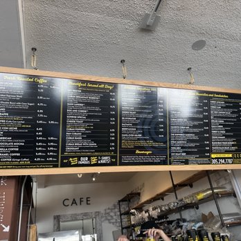 Cuban Coffee Queen Waterfront - Menu - Coffee & Tea Near Me - Key West, Florida