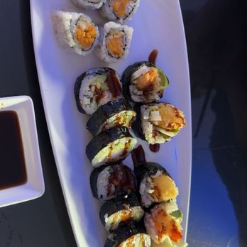 Nisen Sushi - Fried sweet potato roll & Shrimp Tempura Roll - Japanese Near Me - Commack, New York
