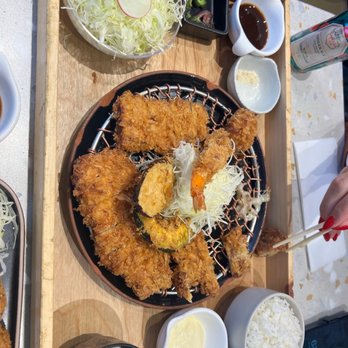 Saku - Sampler with all types of Katsu - Japanese Near Me - Vancouver, British Columbia Saku - Sampler with all types of Katsu - Japanese Near Me - Vancouver, British Columbia