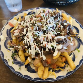 Landeros Mexican Grill + Cantina - Loaded French Fries with Carne Asada - Mexican Near Me - Temecula, California