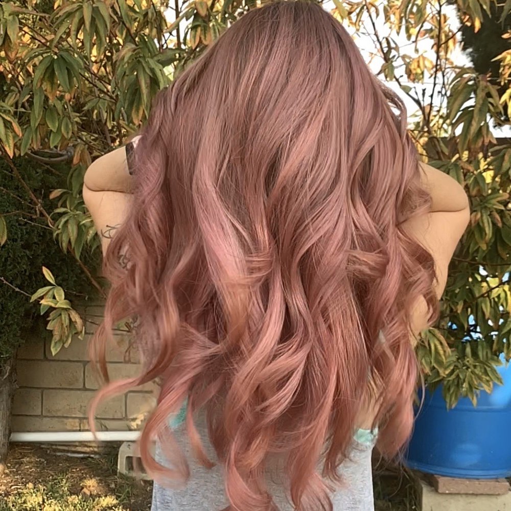 Sunshine Salon - Rose gold! - Hair Salons Near Me - Carson, California Sunshine Salon - Rose gold! - Hair Salons Near Me - Carson, California