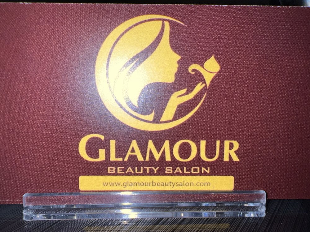 Glamour Beauty Salon Logo
