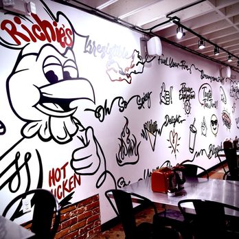 Richie's Hot Chicken - Art - Chicken Shop Near Me - Bellflower, California Richie's Hot Chicken - Art - Chicken Shop Near Me - Bellflower, California