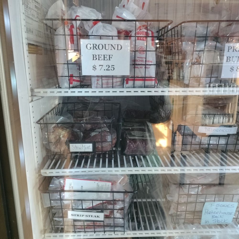 Olde Time Farmstead - Beef in the freezer raised 50' away; Old Time Farmstead @ North Collins NY - Farmers Market Near Me - North Collins, New York