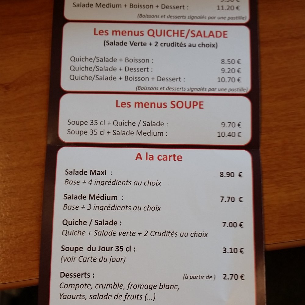So'Comptoir - Menu for autumn and winter - Salad Near Me - Suresnes, 92