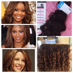 Nelson Did My Hair - #hairextensions prepped with #haircolor ready for installed