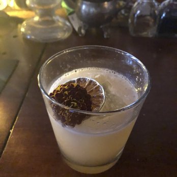 Rye - fords gin, pastas, bitters, honey Liquor, cinnamon, earthy taste really good - Cocktail Bars Near Me - Baltimore, Maryland