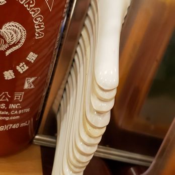 Pho Hot - sriracha and soup spoons - Soup Near Me - Rocklin, California