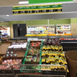 They offer organic fruits & vegetables.
