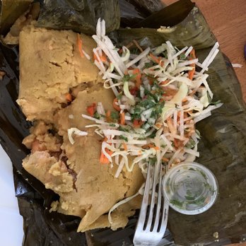 Milohas - Enormous tamales with moist tasty masa and plenty of filling. Have with a side jicama summer salad. - Bakeries Near Me - San Jose, California Milohas - Enormous tamales with moist tasty masa and plenty of filling. Have with a side jicama summer salad. - Bakeries Near Me - San Jose, California