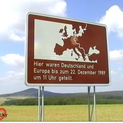 Gedenkstätte Point Alpha - Gedenktafel.