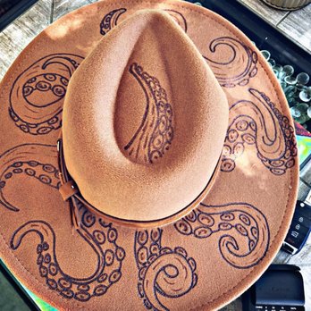 Bougie Brim Hat - Commissioned Artists Near Me - Vancleave, Mississippi Bougie Brim Hat - Commissioned Artists Near Me - Vancleave, Mississippi