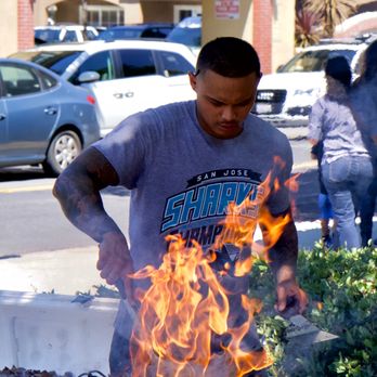 Campbell Farmers Market - En fuego! #DowntownCampbell #CampbellFarmersMarket #StreetPhotography - Farmers Market Near Me - Campbell, California